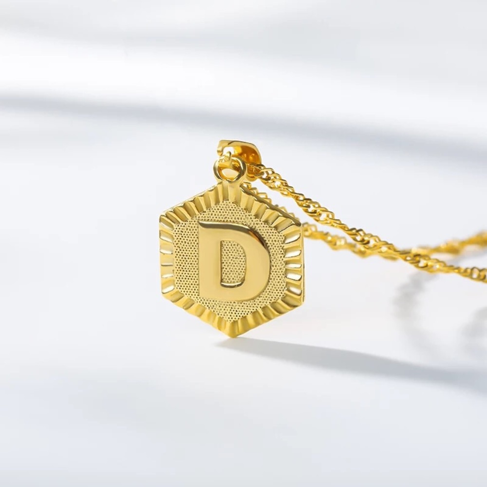 Initial Letter Necklace